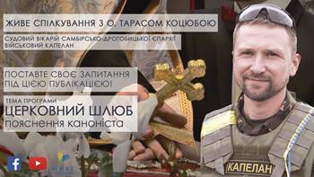 о. Тарас Коцюба: Церковний шлюб. Пояснення каноніста | «Відкрита Церква. Діалоги»